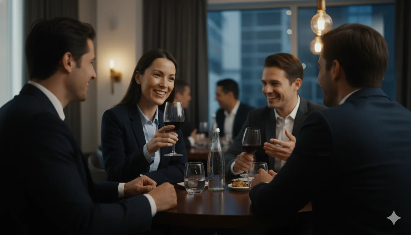 AI-powered marketing professional directing a campaign